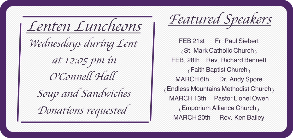 Lenten Luncheons - 24